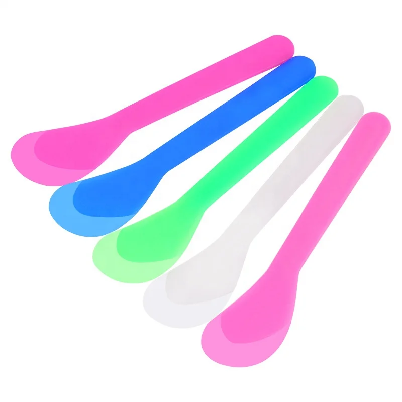 Цветная Пластиковая Косметическая перемешивающая палочка для лица, «сделай сам», ложка для крема для лица, инструмент