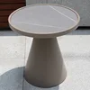 Stone-slab coffee table-50*50h