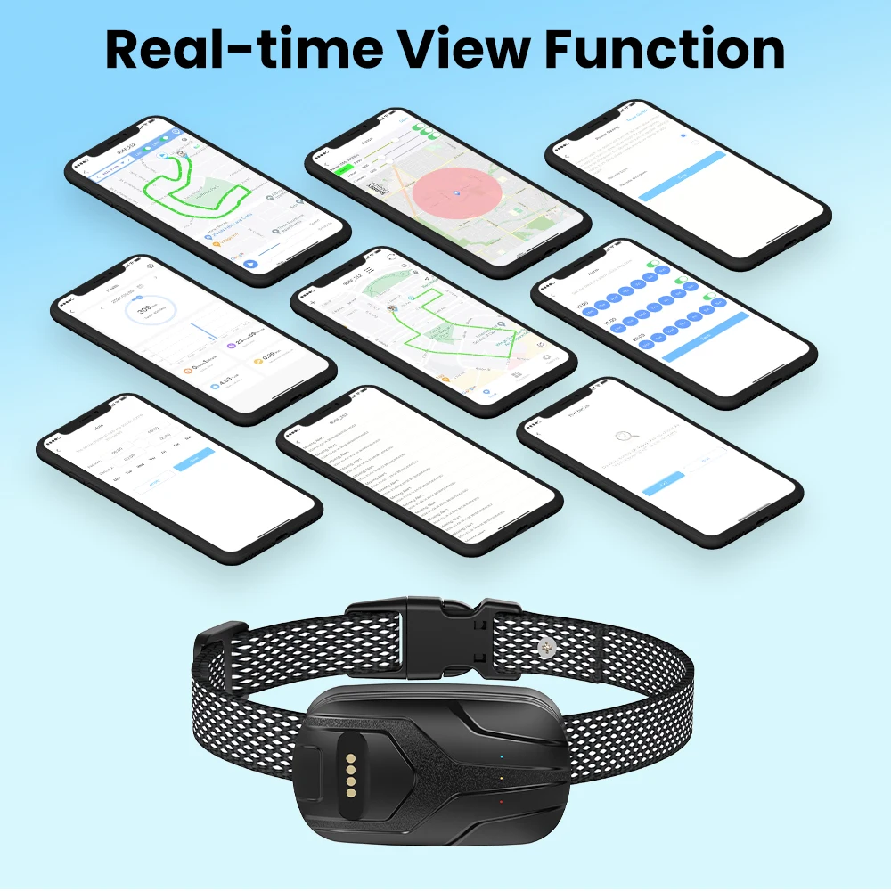 TIZE Pet Smart tracker Gps Locator Tracking Device Pet tracker Gps Tracking for Pet Dog Cat