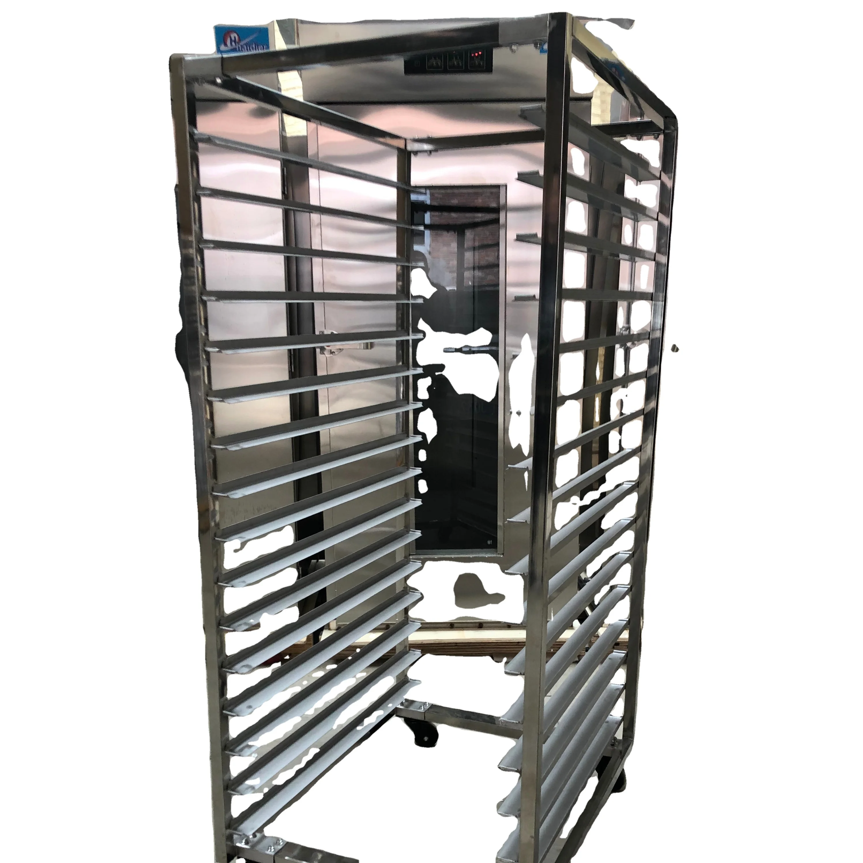 Tray Rack Trolley Stainless Steel Bakery Bread Racks