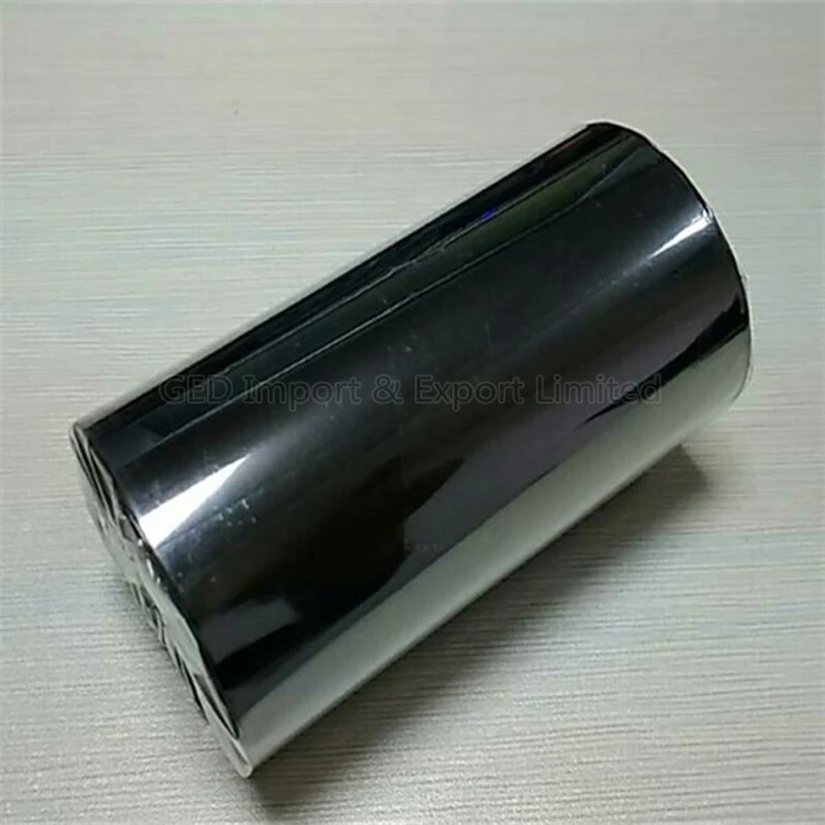 2020 горячая распродажа 10 см * 100 м черная лента смесь смолы углеродная лента цена для цветной железной пришивки этикетки имя стикер Принтер в наличии