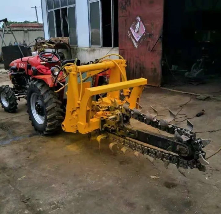 High Quality Pto Ditch Machine Tractor Trencher with CE for Sale