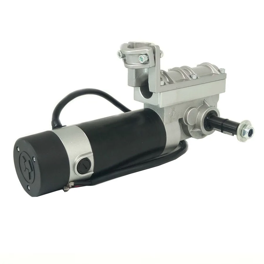 High Torque 24V DC Geared Electric Motor for Wheelchair 12V Dc 300W Power Permanent Magnet Construction Used Brush Commutation