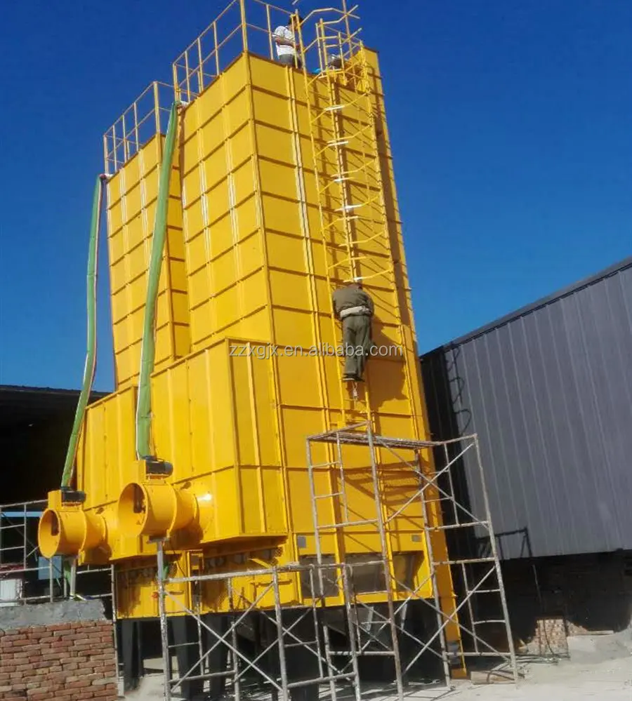 Energy Saving High Efficiency Batch Type Mixed Flow Grain Dryer Wheat Dryer Machine