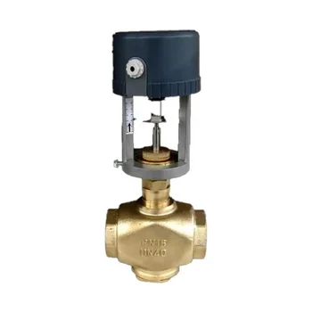 DN25 24v Linear Actuator Zone Valve Water Electric 2 Way Control Valve