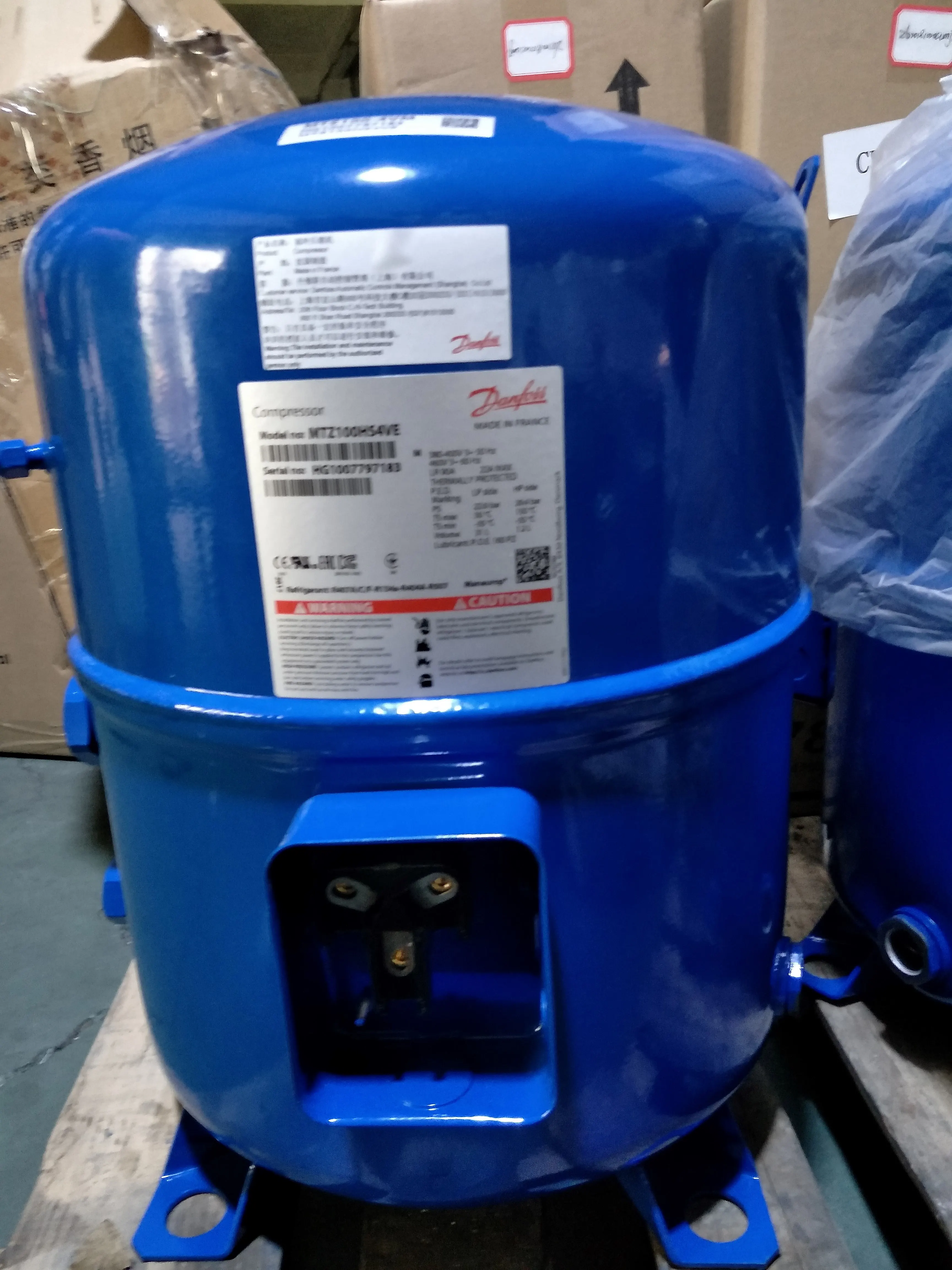 Danfoss R404A Refrigeration Compressor for Low Temp Cold Storage ...