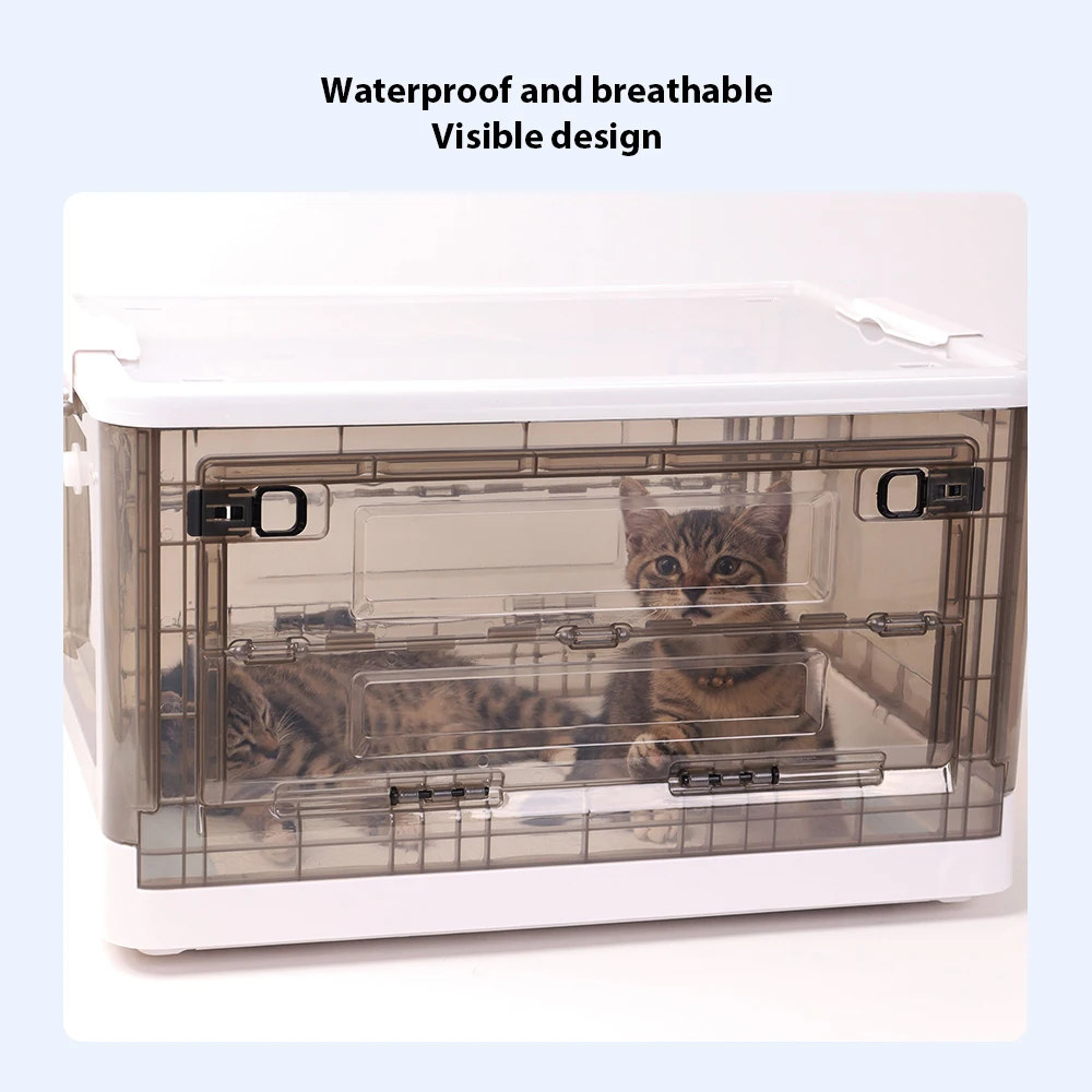 Pet Oxygen Cage Atomization Box Oxygen Room Detachable Kitten Puppy