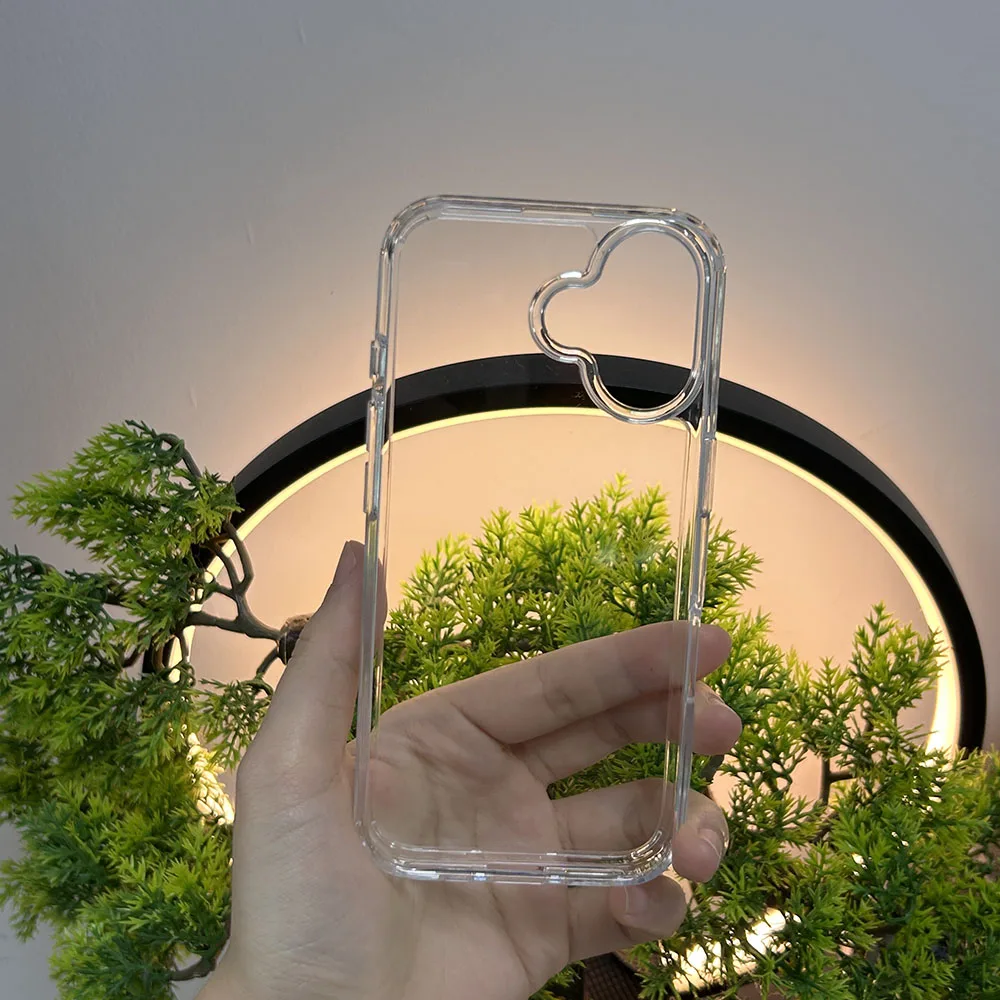 Transparent Phone Cover For Iphone 16 Plus Pro Max 2024 Luxury Cell Case Simple Cases Ins Style Skin Friendly Sjk496 Laudtec manufacture