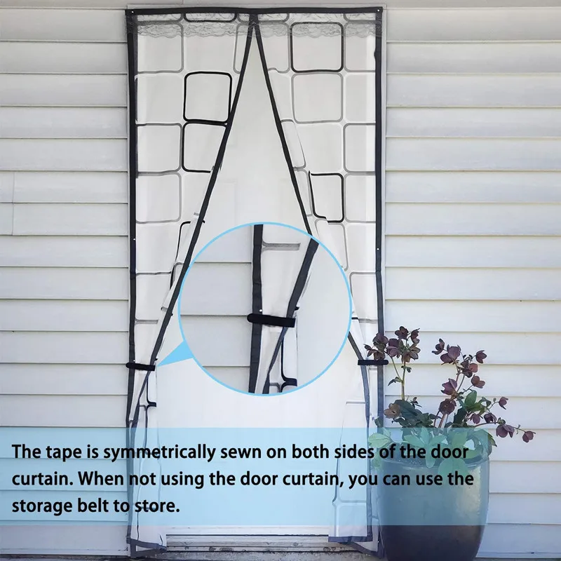 Insulated Door Curtain Thermal Patio Door Cover Keep