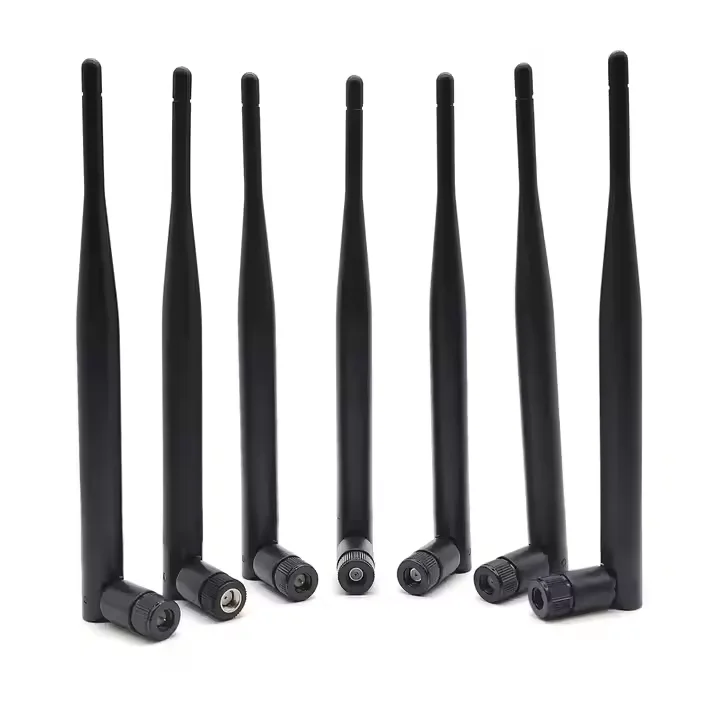 2400-2483MHz Antenna with 5dBi Power Male Connector Folding 5dBi Antenna for Vertical Polarization Ham Radio Communication