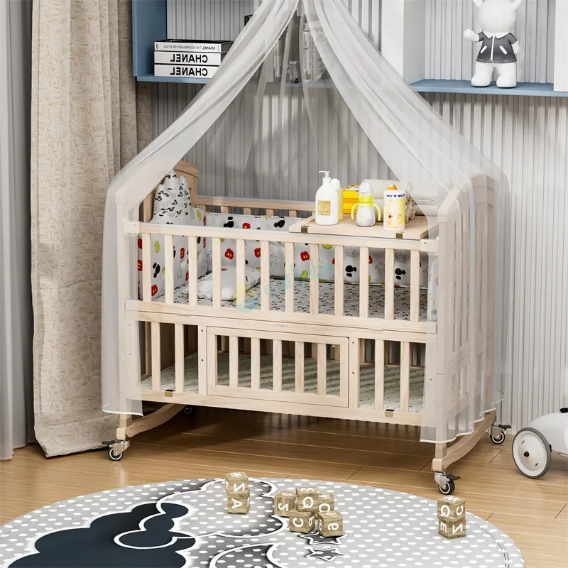 Claf Bebe Convertible in Multi-functional Wooden Baby Bed