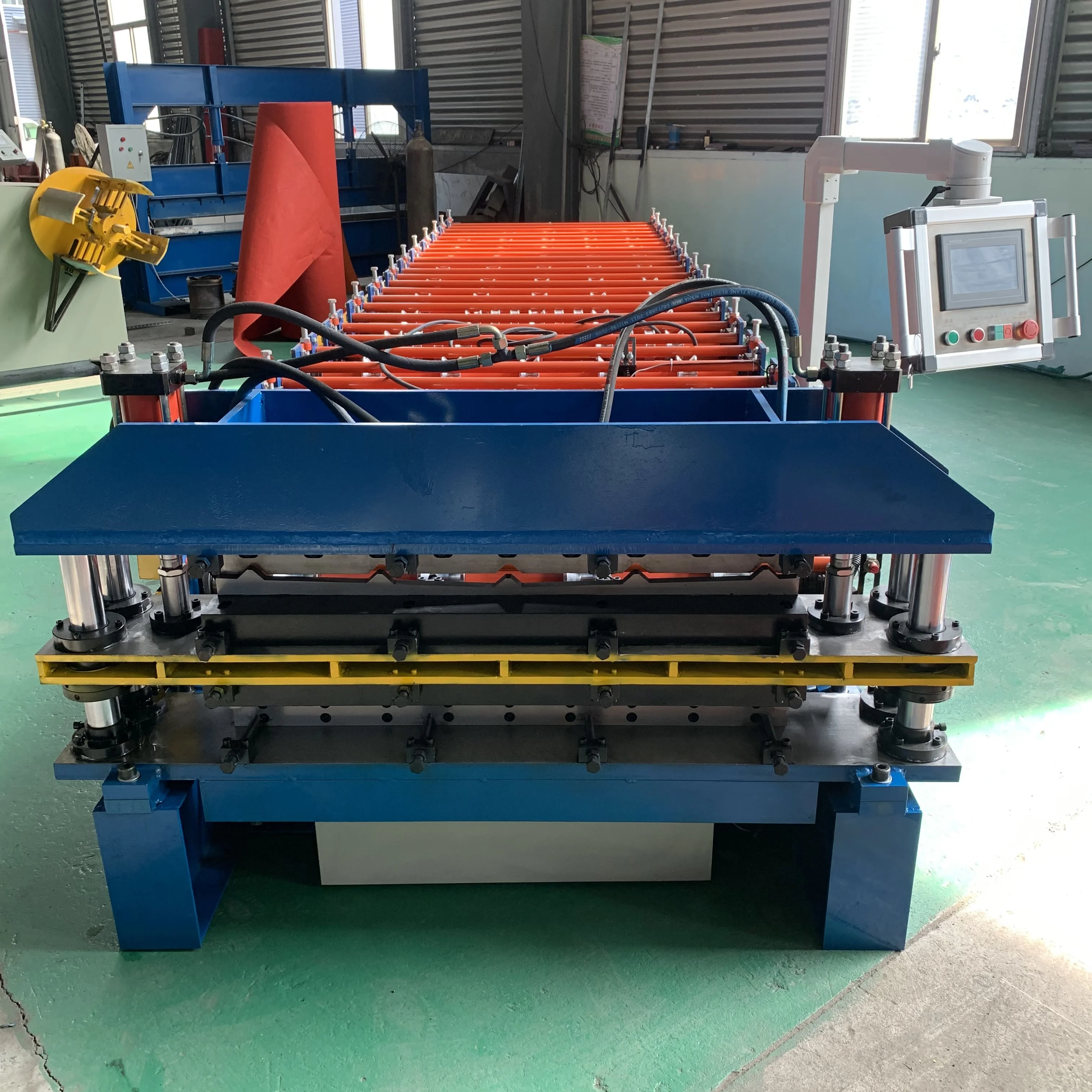 Ibr Roofing Tile Trapezoidal Roof Sheet Panel Building Material