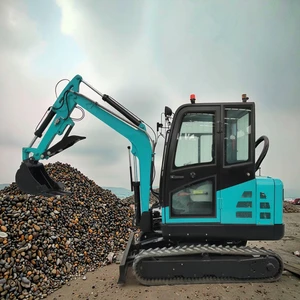 Mini Excavator 3.5 TON EPA Euro 5 yanmar Kubota Engine Crawler Digger Farm Home Mirco Excavator Machine
