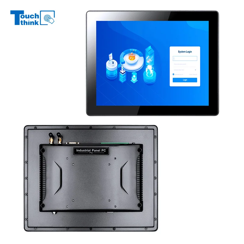 TouchThink Android Industrial AIO Panel PC-10.4/12.1/15/17/19 Inch RK3568/RK3588 Capacitive/Resistive Touchscreen 3-Year