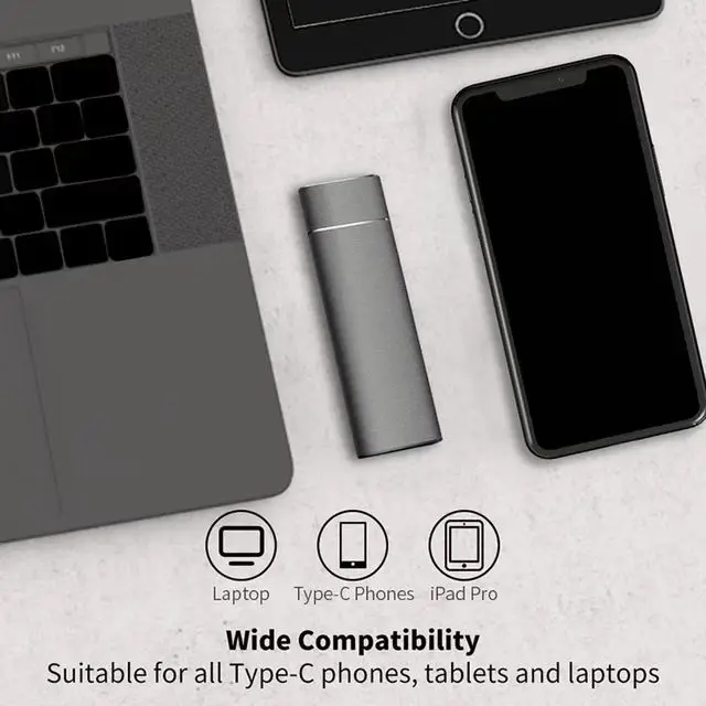 High-speed External Hard Drive 500GB 1TB 2TB 4TB 8TB USB3.1 SSD 2.5 Inch Portable SSD 16TB Hard Disk for Laptop PS4