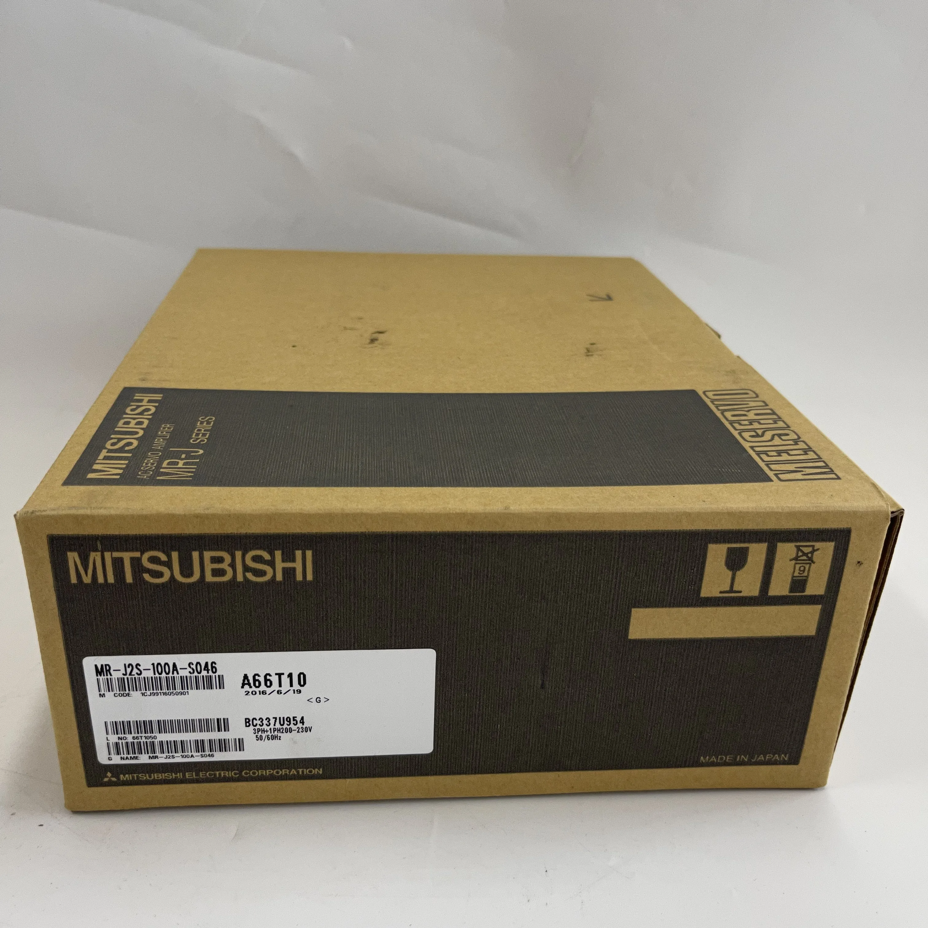 Mitsubishi AC Servo Drive MR-J2S-100A-S046 Mitsubishi AC Servo Drive MR-J2S-100A-S046