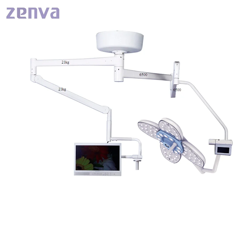 ceiling type With Camera Operation Shadowless Surgical Lamp LED Shadowless Medical Light