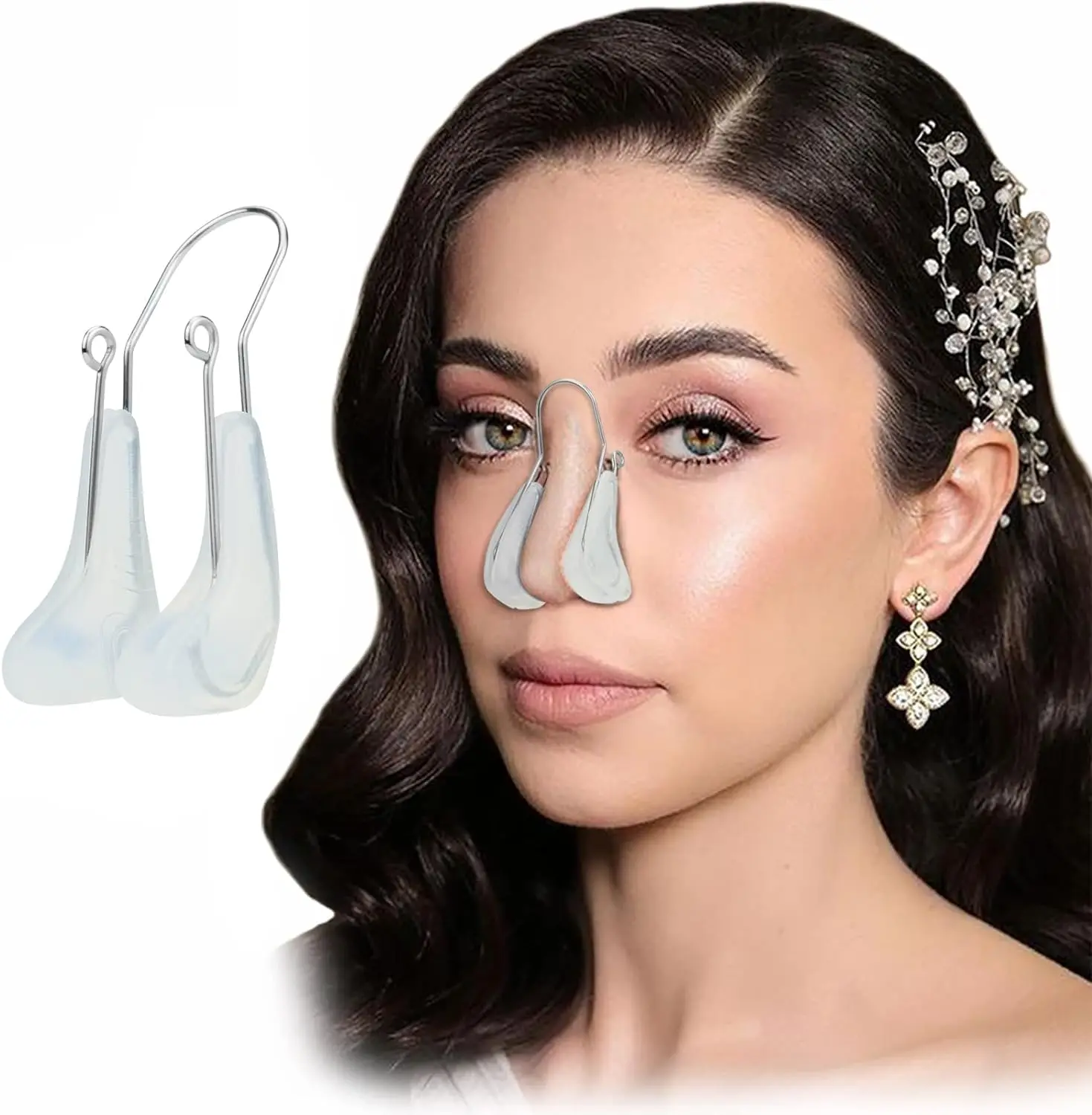 silicone Nose clip  lifting nose bridge corrector nose clamping device