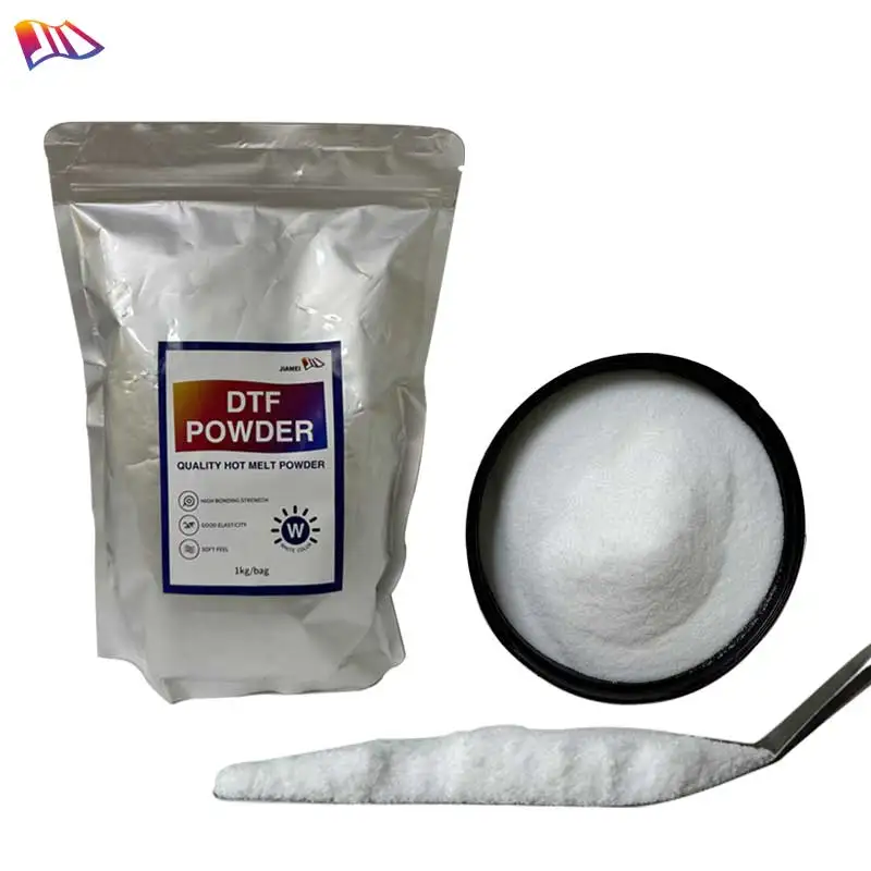 TPU Polyurethane Dtf Powder Premium Hot Melt Powder for T-Shirt Heat Transfer Printing