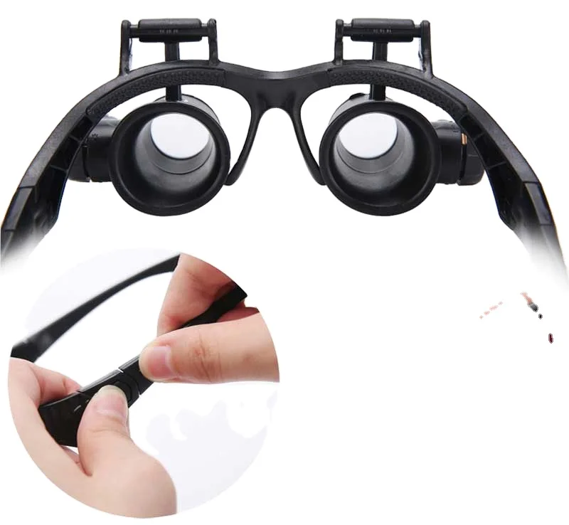 Reloj De Doble Ojo 9892g8kx,Lupa De Aumento Para Joyería,Lentes De Lupa,Luz  Led - Buy Lupa De Reparación De Reloj,Lupa De Vidrio Lupa,La Lupa Product  on Alibaba.com