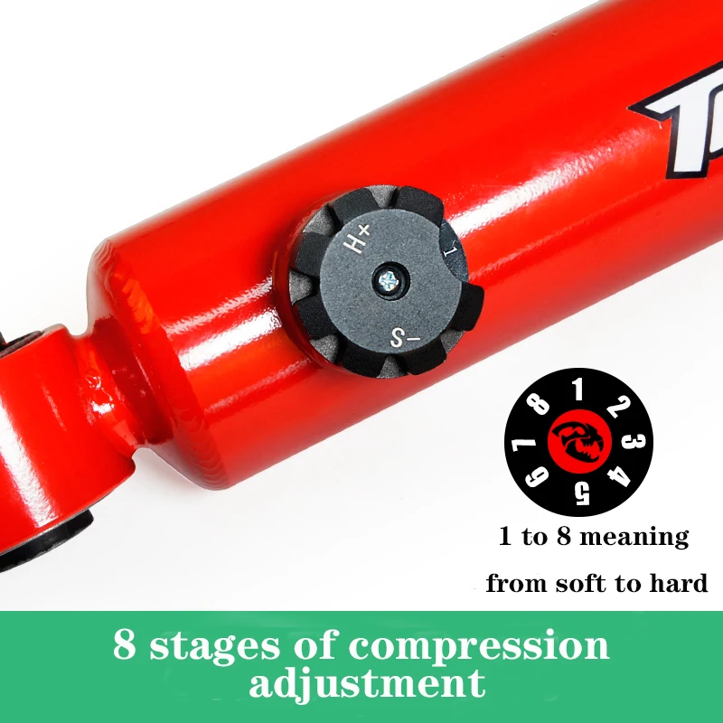 For TOYOTA  Fortuner  Nitrogen Gas  Adjustable Off-road 4x4 Shock Absorber Suspension System 2 Inch Lift Kit
