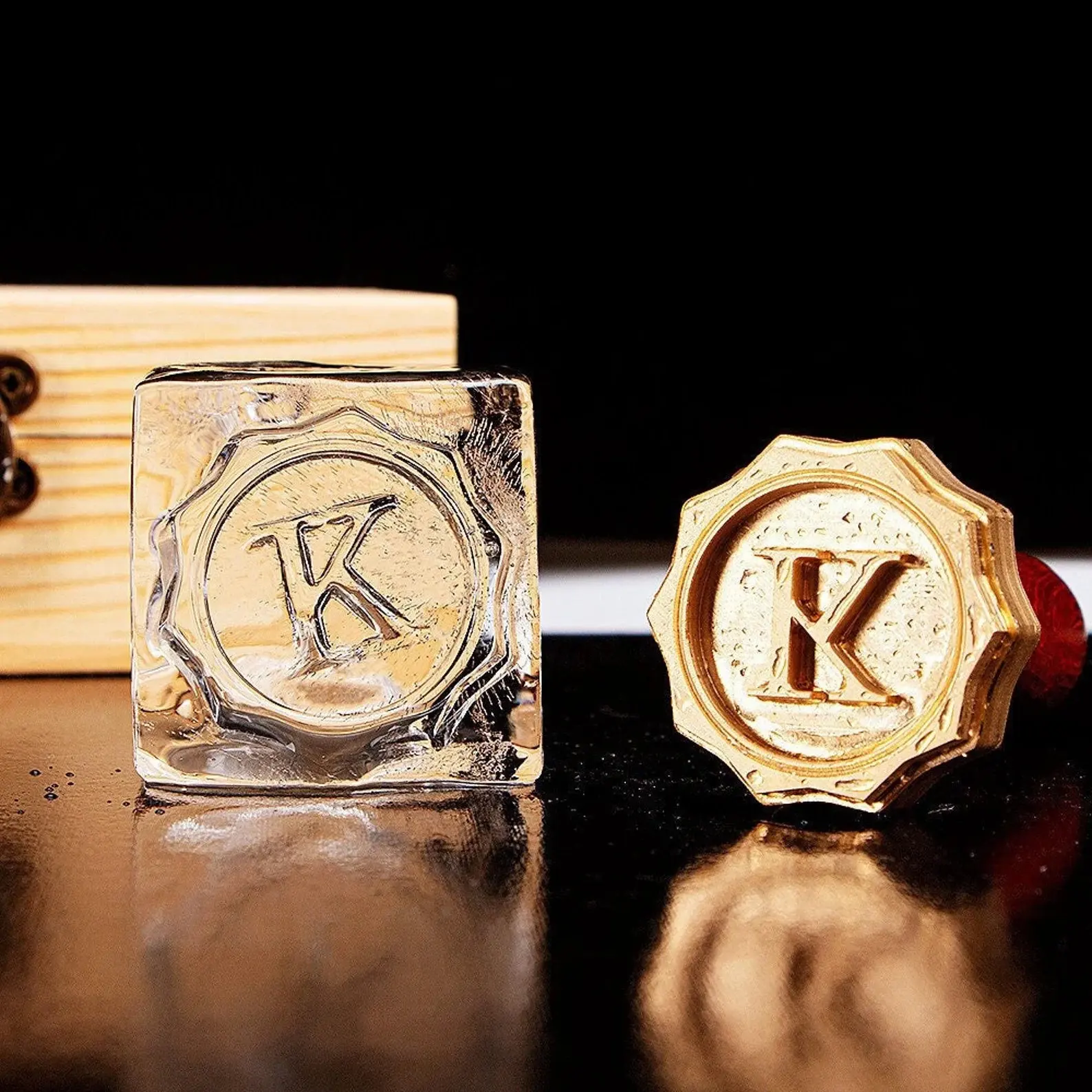 Oem Brass Ice Branding Stamp For Whiskey Ice Cube Mould | Wholesale
