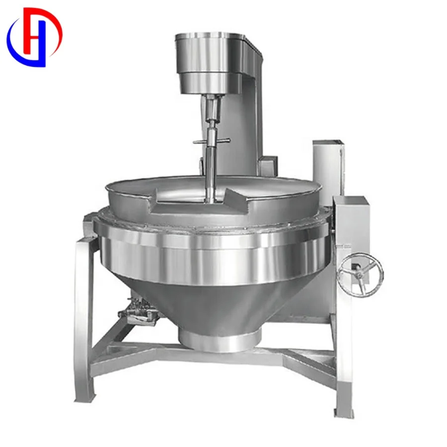 Industrial Automatic Tilting Planetary Gas Electric Food Cooking Mixer ...