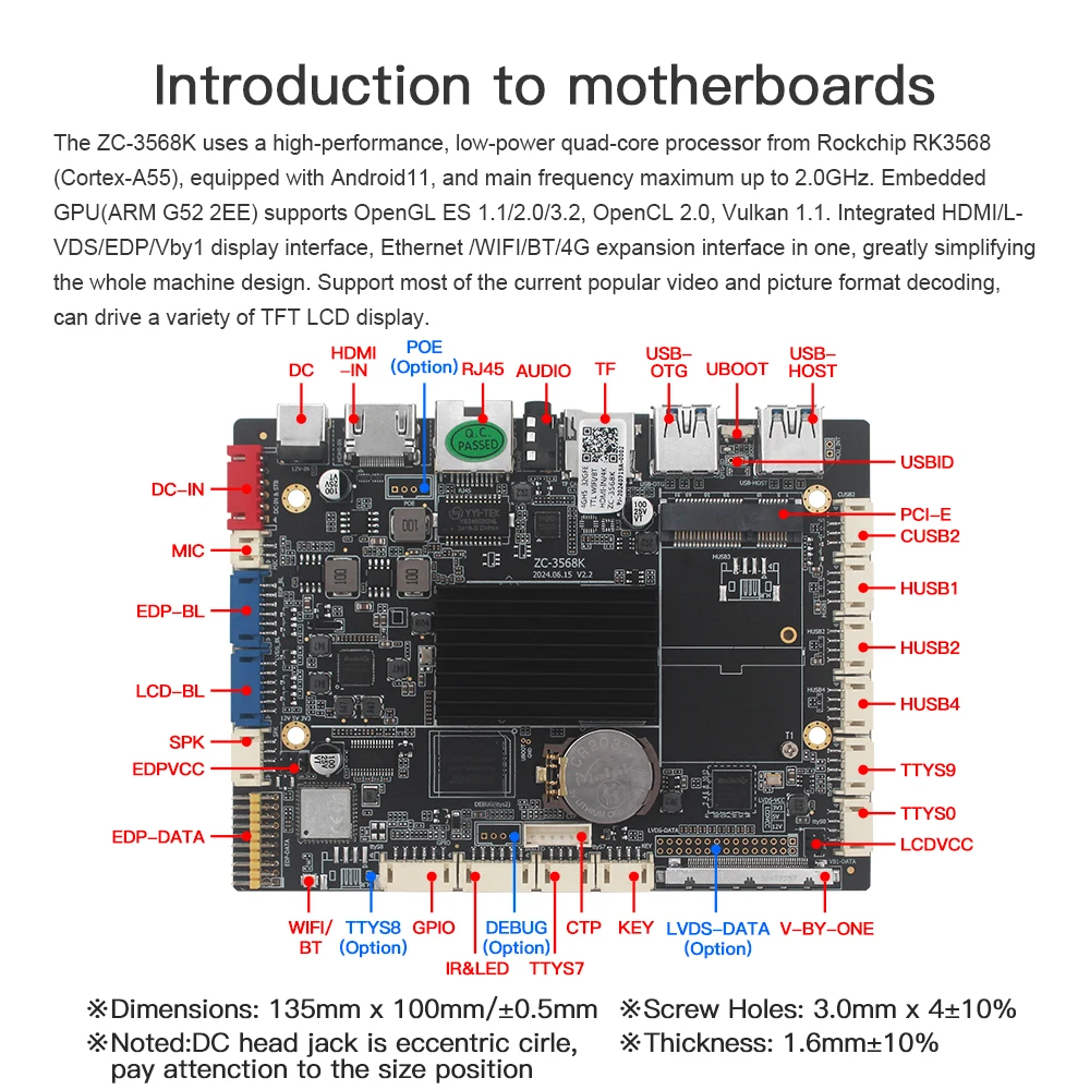 Rockchip RK3568 Android Board - Versatile Multimedia Solution