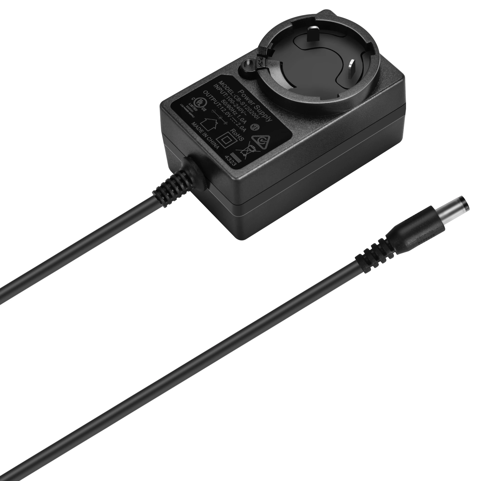 15V 1.5A Detachable Power Adapter for Litter-Robot Flowbee DV-151A LCD LED Router HUB Speaker Interchangeable Switching Adapter