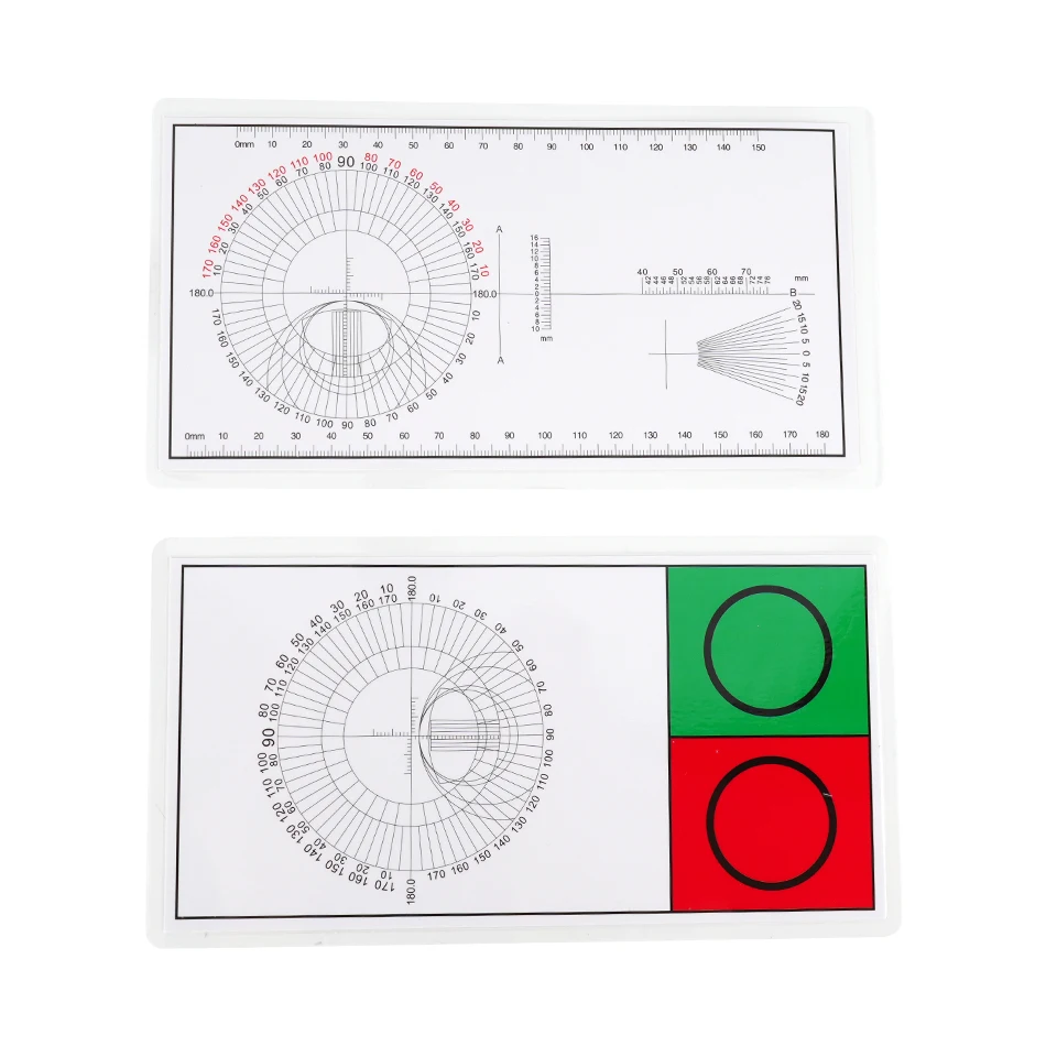 Eye Chart PVC Wall Chart Professional Eye Exam Standard Visual Eye Test Chart