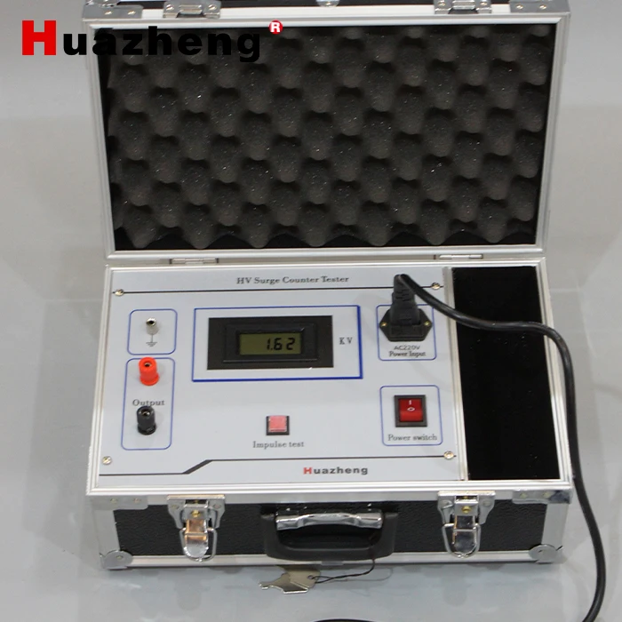 DC 1600V Surge Counter Testing Kit Lightning Arrester Discharge Counter Tester