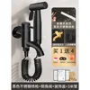 Black stainless steel spray gun with rotating faucet and 3-meter hose