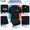 DETTAGLI DEL DESIGN DELLA POLO PERSONALIZZATA