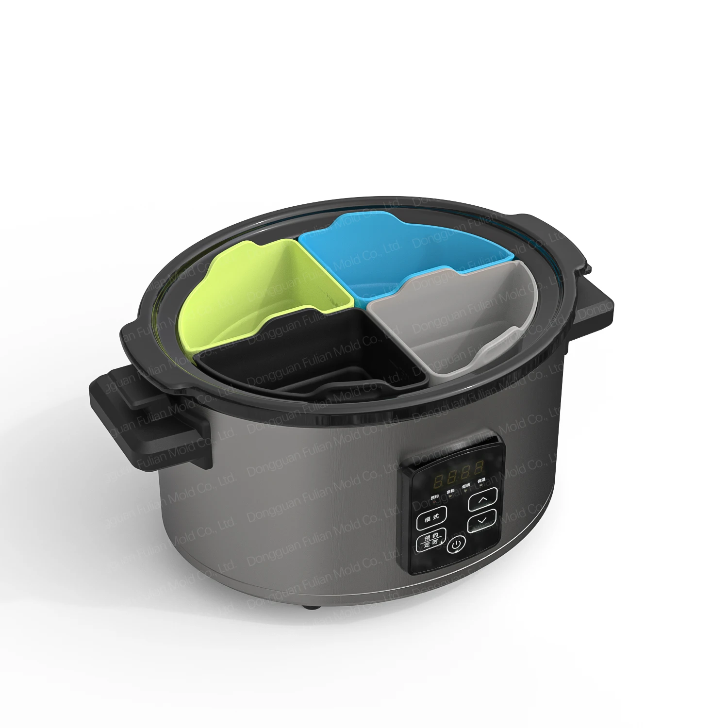 2023 New All In One Fit 6 Quart Reusable Slow Cooker Liners Foldable