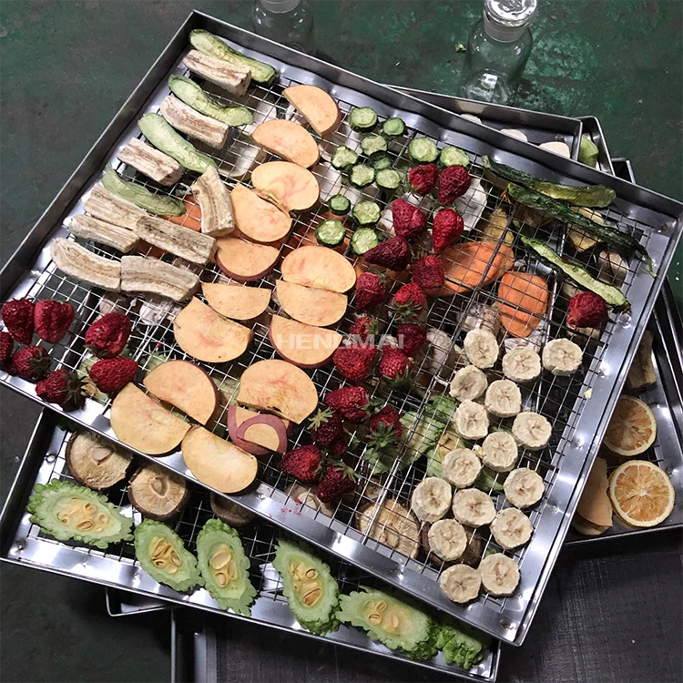 Вакуумное оборудование для замораживания фруктов и овощей, Вакуумная сушилка для фруктов клубники и птичьих гнезд