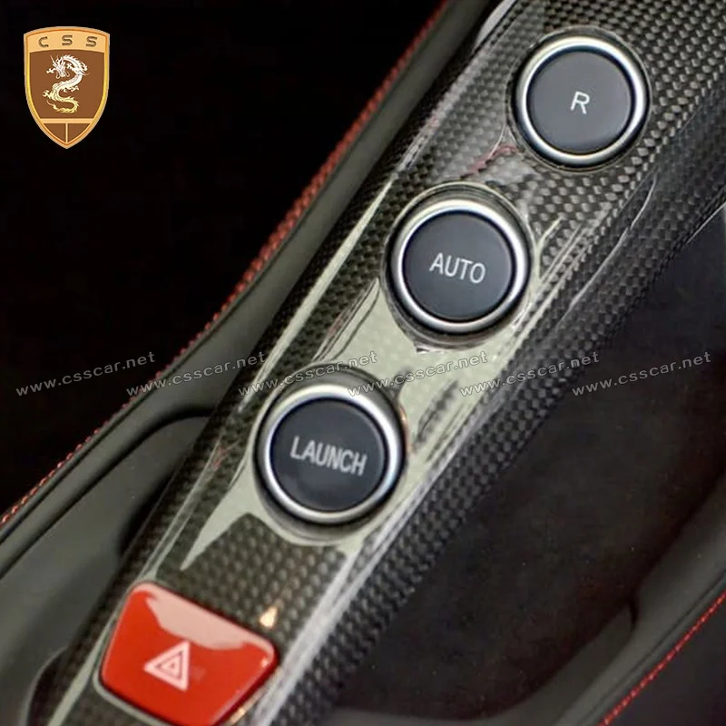Ferrari カーボンファイバー フォトフレーム カーボンファイバーフロントスポイラー