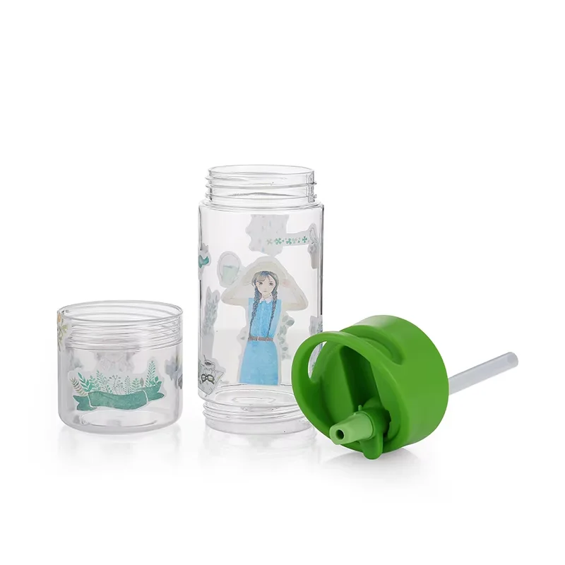 Water Bottle With Storage Box For Snacks Water Bottle With Storage Box For Snacks