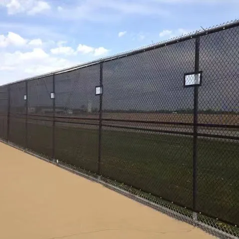 2 х18 м ветрозащитный черный лобовое стекло для тенниса доступен на заказ