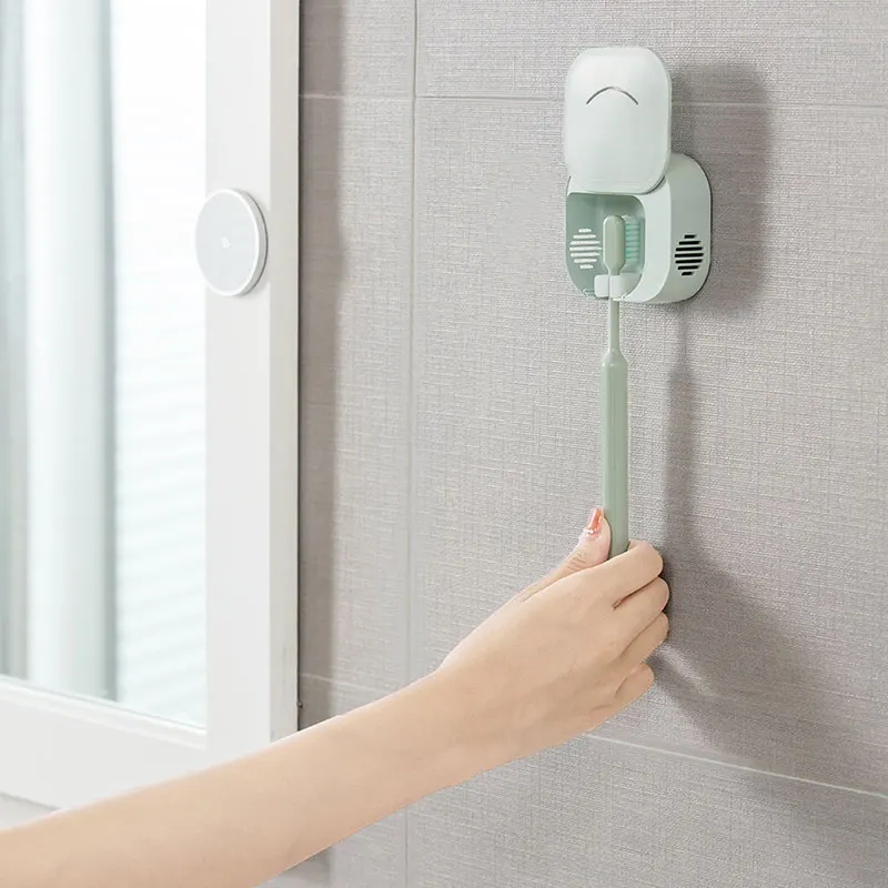 УФ-стерилизатор для устранения бактерий, переносная мини-зубная щетка Uvc со светодиодным чехлом
