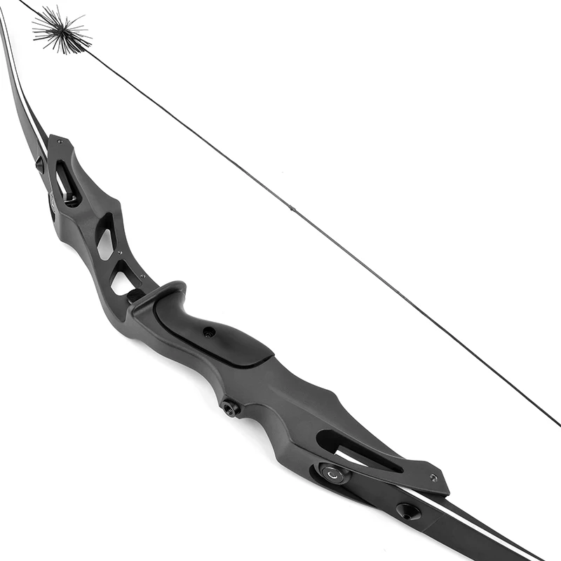 Arc droit en alliage d'aluminium pour tir à l'arc - 15,9 kg - 18,1 kg