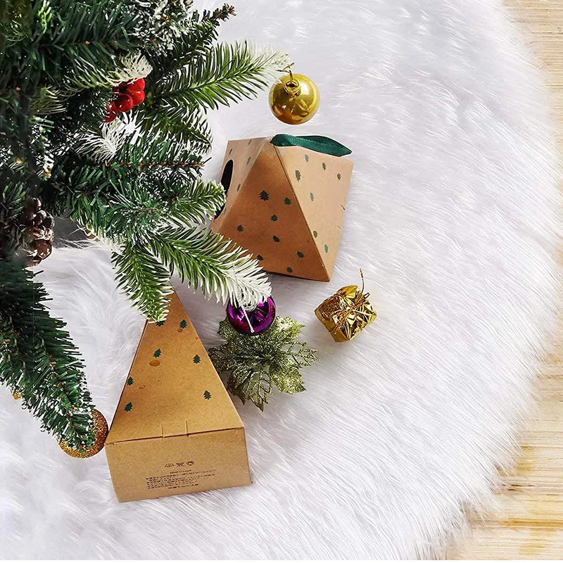 Green PE +PVC mix flock artificial tree Christmas tree with warm white LED lights with controller christmas decorations