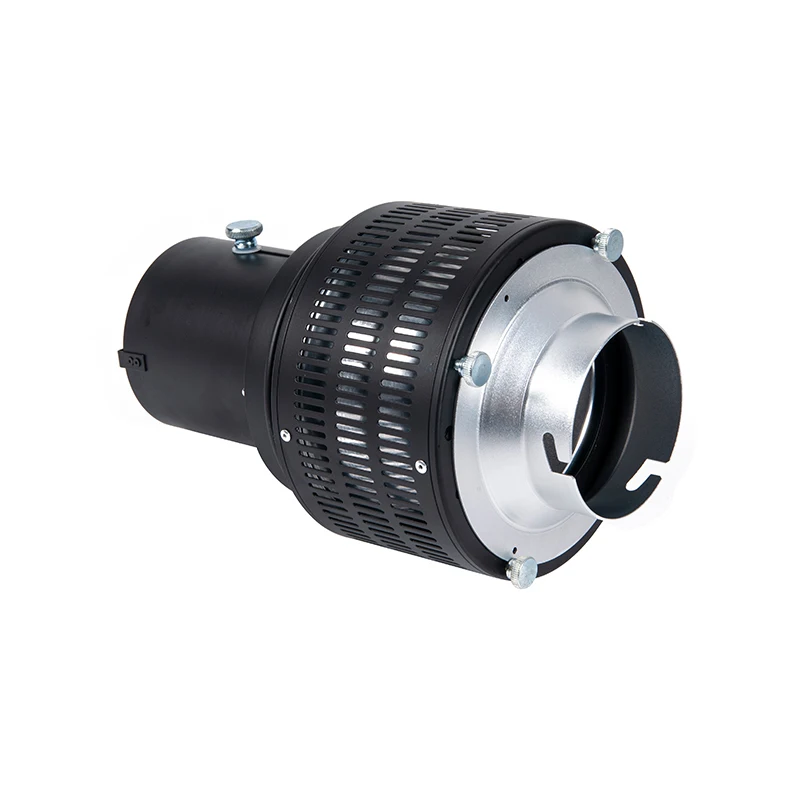 Good Quality Conical Bowens Mount Optical Snoot with Color Filters for Studio Photography Effect Card Light