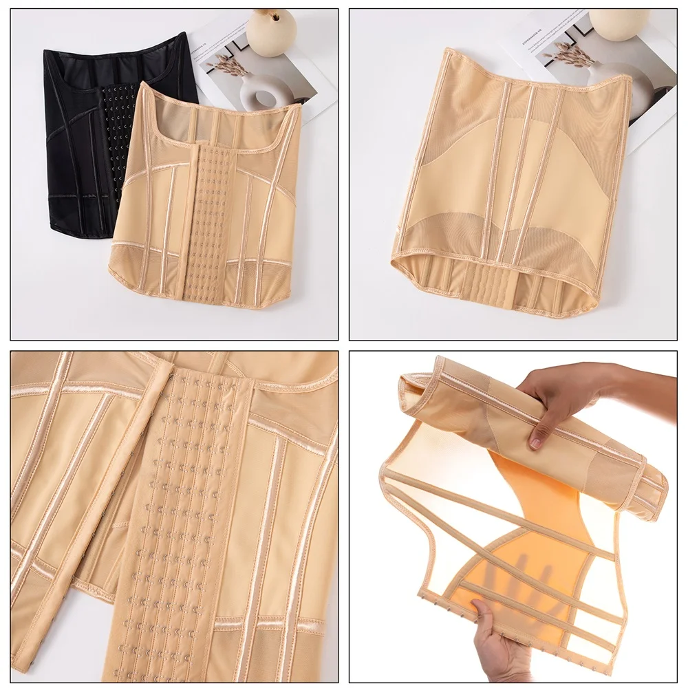 Wholesale Women Tummy Control Waist Wrap Corset Shapewear Belt Full Body Waist Trainer Shaper details