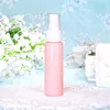 Pink bottle + white cap