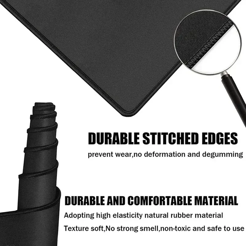 Contour Monochrome Cool Stylish PC Gaming Mouse Pads Gamer Mats Teclado Ergonomic Pad Ma aperçu 4