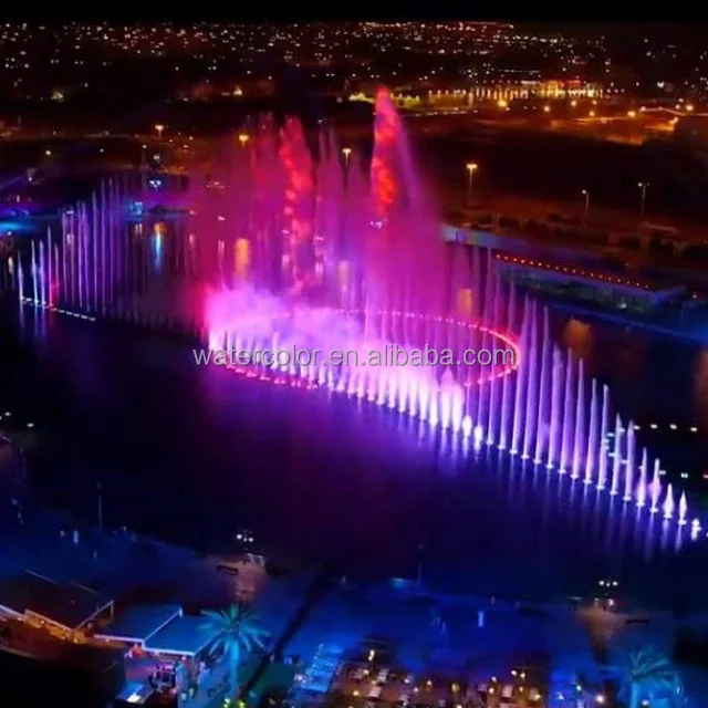 Decorative Outdoor Dubai Quality Large Dancing Music Fountain Water