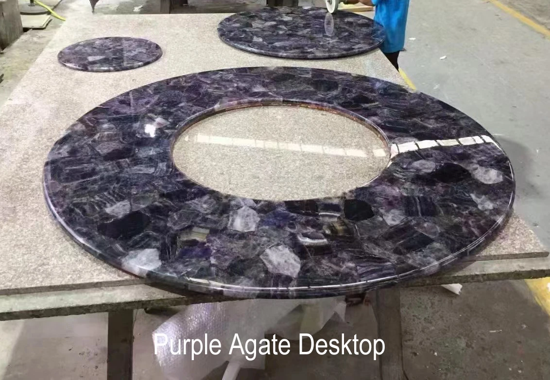 YDSTONE Exquisite Natural Luxury Polished Marble Dining Table - Perfect for Elegant Home Decor supplier