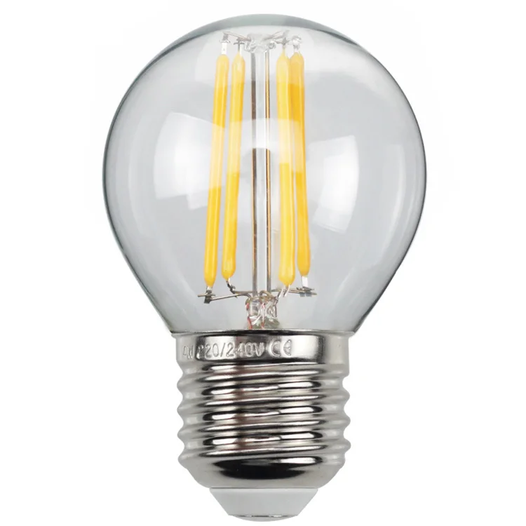 G45 Led Filament Bulb 220v 6w E26 E27 Edison Golf Bulb Decorative Light Lamp Warm Light - Buy G45 Led Lamp,E26 Led Led Bulb Product on Alibaba.com