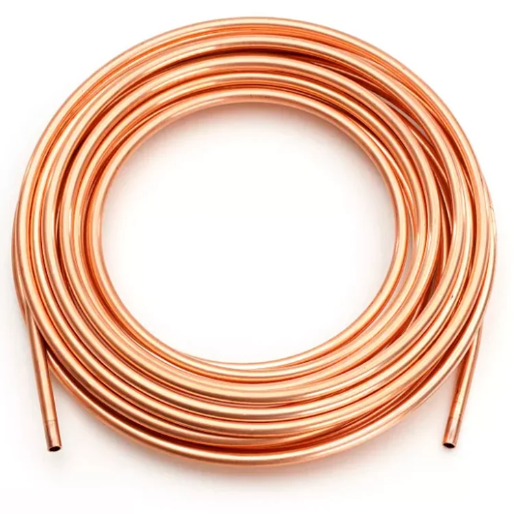 Proizvođač klima uređaja Rashladna bakrena cijev Ac Red Copper Pipe Coil