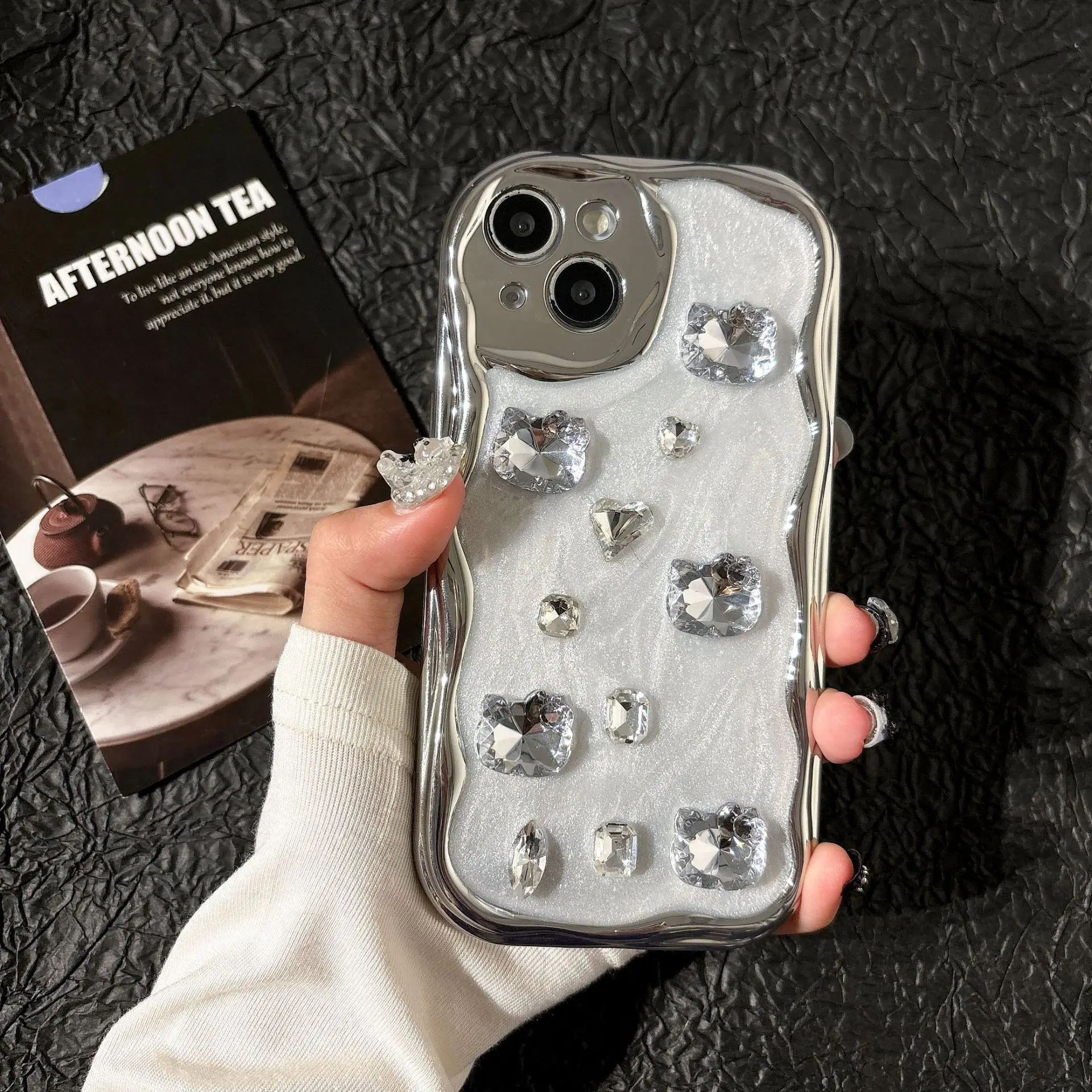 Mobile Phone Accessories case for vivo Y12 Back Cover Case, for samsung A31  A71 Note 20 S30 Printing Heart Phone Cover